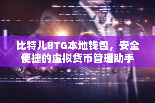 比特儿BTG本地钱包，安全便捷的虚拟货币管理助手