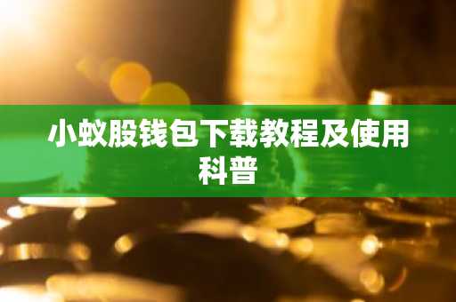 小蚁股钱包下载教程及使用科普