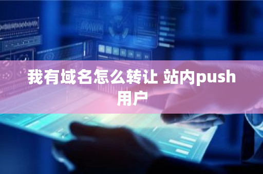 我有域名怎么转让 站内push用户