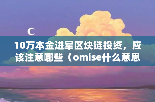 10万本金进军区块链投资，应该注意哪些（omise什么意思）