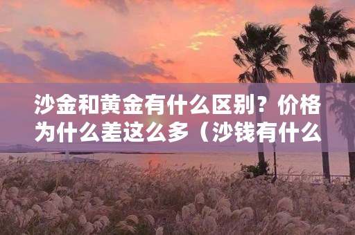 沙金和黄金有什么区别?价格为什么差这么多(沙钱有什么用) 沙金和黄金有什么区别?价格为什么差这么多(沙钱有什么用)