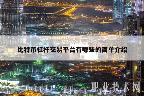 比特币杠杆交易平台有哪些的简单介绍-第1张图片-欧意下载