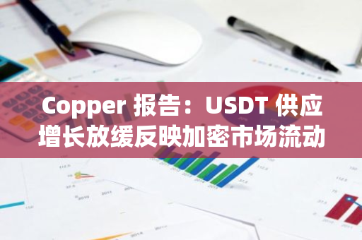 Copper 报告：USDT 供应增长放缓反映加密市场流动性减少