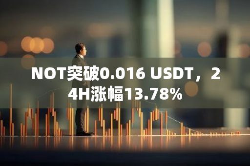 NOT突破0.016 USDT，24H涨幅13.78%