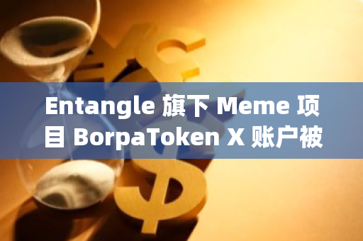 Entangle 旗下 Meme 项目 BorpaToken X 账户被盗