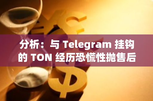 分析：与 Telegram 挂钩的 TON 经历恐慌性抛售后或将出现较大反弹