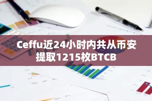 Ceffu近24小时内共从币安提取1215枚BTCB