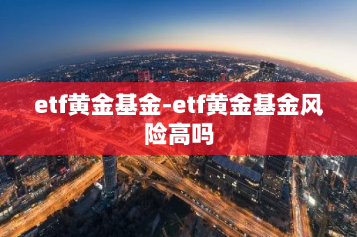 etf黄金基金-etf黄金基金风险高吗