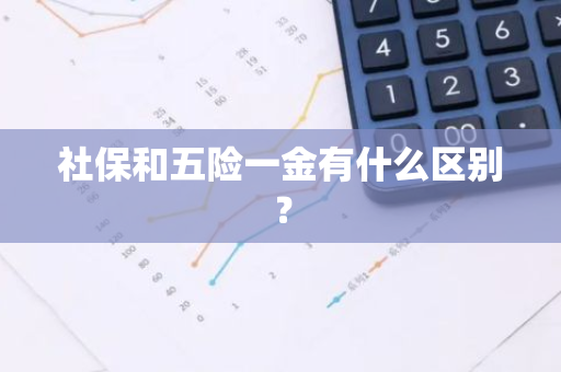 社保和五险一金有什么区别？