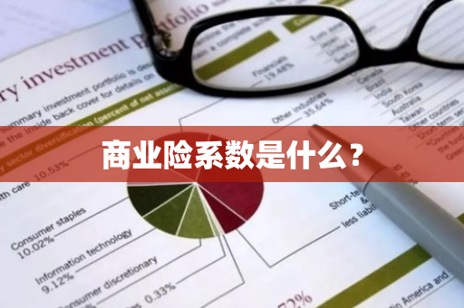 商业险系数是什么？