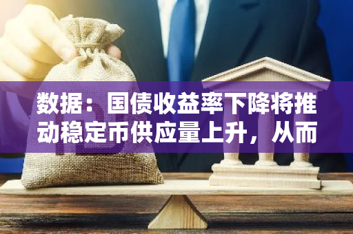 数据：国债收益率下降将推动稳定币供应量上升，从而促使 BTC 新一轮上涨