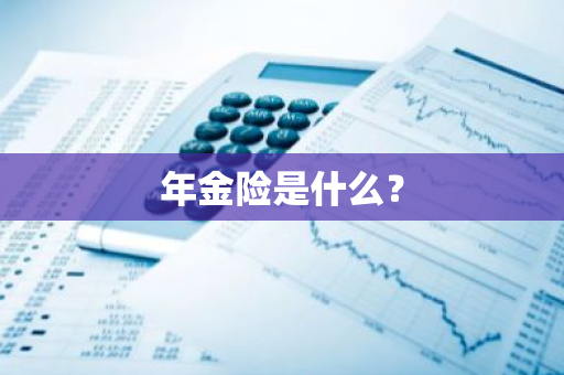 年金险是什么？