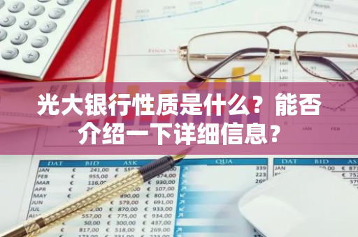 光大银行性质是什么？能否介绍一下详细信息？