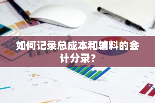 如何记录总成本和辅料的会计分录？