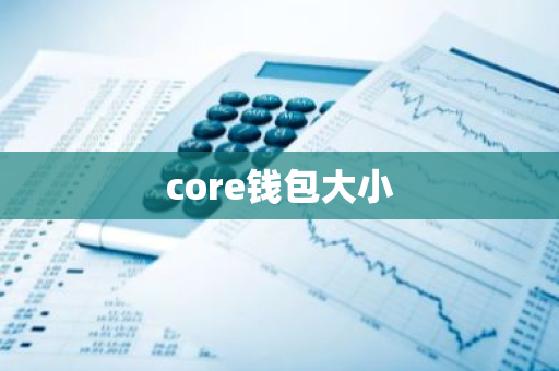 core钱包大小