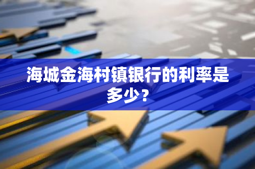 海城金海村镇银行的利率是多少？