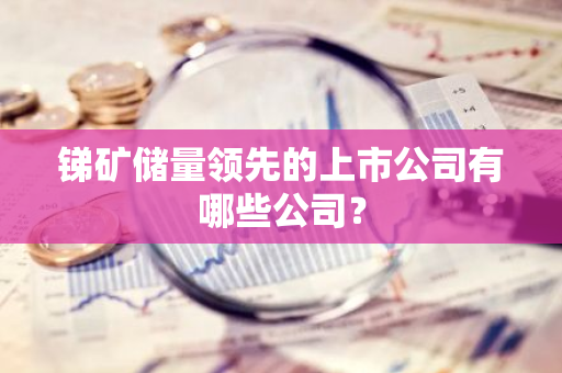 锑矿储量领先的上市公司有哪些公司？