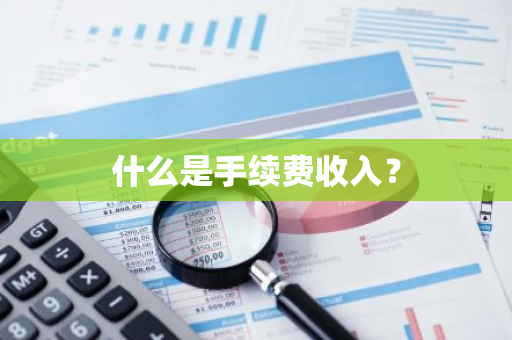 什么是手续费收入？