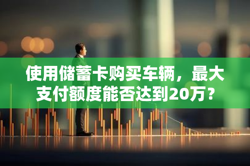 使用储蓄卡购买车辆，最大支付额度能否达到20万？