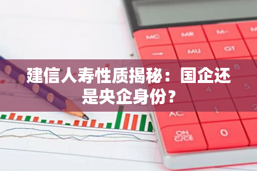 建信人寿性质揭秘：国企还是央企身份？