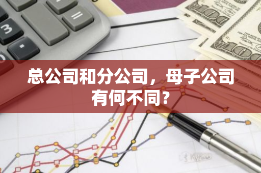 总公司和分公司，母子公司有何不同？