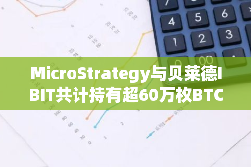 MicroStrategy与贝莱德IBIT共计持有超60万枚BTC，价值超360亿美元