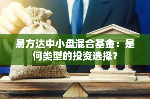 易方达中小盘混合基金：是何类型的投资选择？