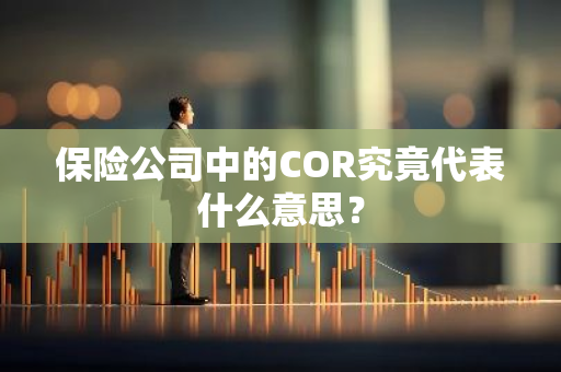 保险公司中的COR究竟代表什么意思？