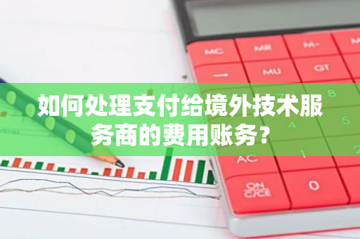 如何处理支付给境外技术服务商的费用账务？