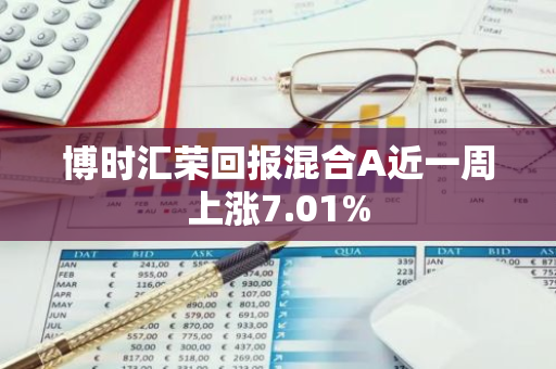 博时汇荣回报混合A近一周上涨7.01%