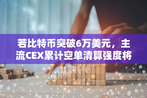 若比特币突破6万美元，主流CEX累计空单清算强度将达7.32亿