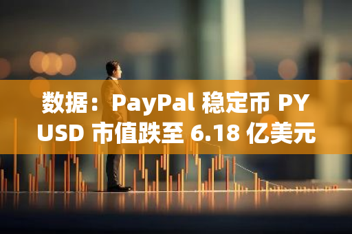 数据：PayPal 稳定币 PYUSD 市值跌至 6.18 亿美元，较 8 月份高点下跌 40%