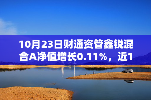 10月23日财通资管鑫锐混合A净值增长0.11%，近1个月累计上涨3.33%