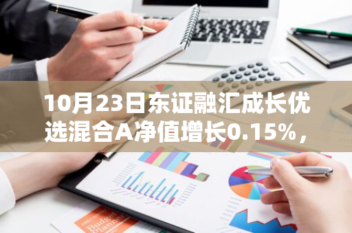 10月23日东证融汇成长优选混合A净值增长0.15%，近1个月累计上涨26.29%