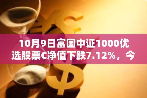 10月9日富国中证1000优选股票C净值下跌7.12%，今年来累计下跌0.49%