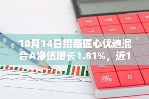 10月14日招商匠心优选混合A净值增长1.81%，近1个月累计上涨30.13%