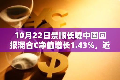 10月22日景顺长城中国回报混合C净值增长1.43%，近1个月累计上涨27.45%