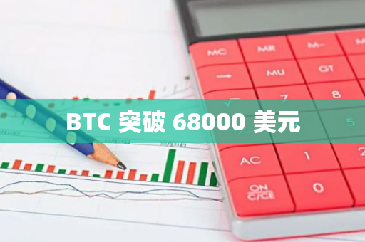 BTC 突破 68000 美元