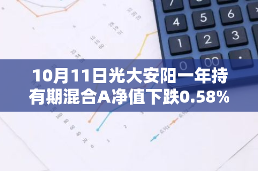 10月11日光大安阳一年持有期混合A净值下跌0.58%，近3个月累计上涨0.49%