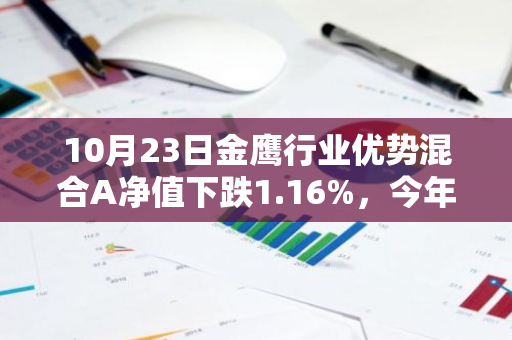 10月23日金鹰行业优势混合A净值下跌1.16%，今年来累计下跌8.69%