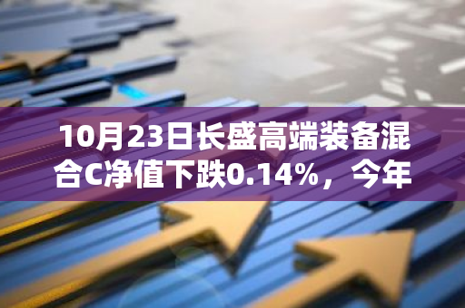 10月23日长盛高端装备混合C净值下跌0.14%，今年来累计上涨12.56%