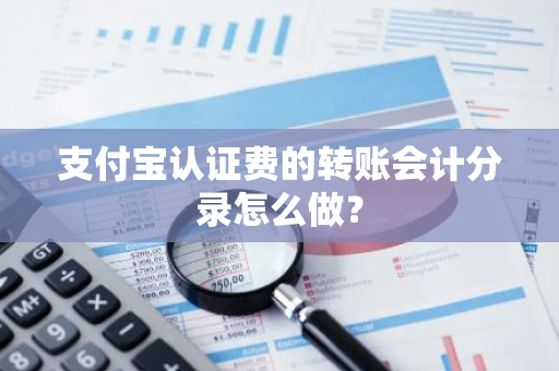 支付宝认证费的转账会计分录怎么做？