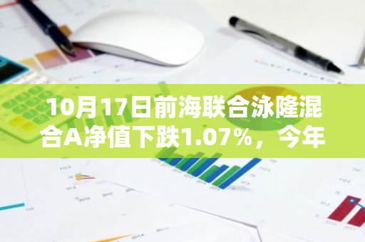 10月17日前海联合泳隆混合A净值下跌1.07%，今年来累计下跌11.39%