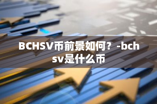 BCHSV币前景如何？-bchsv是什么币