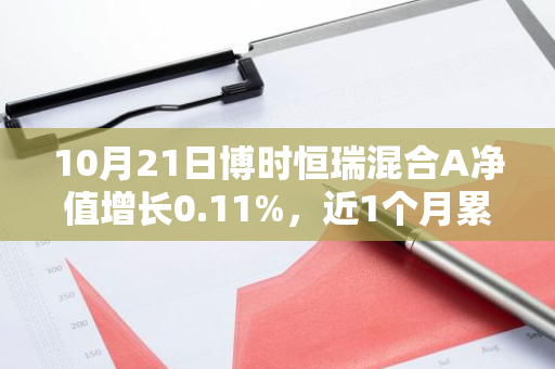 10月21日博时恒瑞混合A净值增长0.11%，近1个月累计上涨2.93%