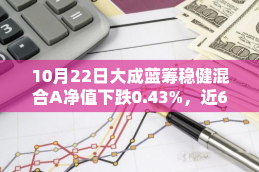 10月22日大成蓝筹稳健混合A净值下跌0.43%，近6个月累计上涨3.73%