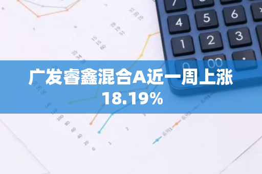 广发睿鑫混合A近一周上涨18.19%