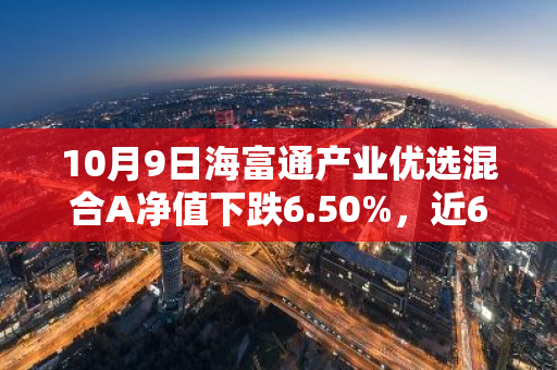 10月9日海富通产业优选混合A净值下跌6.50%，近6个月累计上涨1.78%