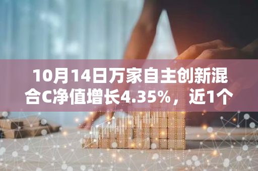 10月14日万家自主创新混合C净值增长4.35%，近1个月累计上涨47.66%