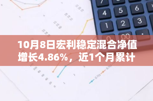 10月8日宏利稳定混合净值增长4.86%，近1个月累计上涨28.82%